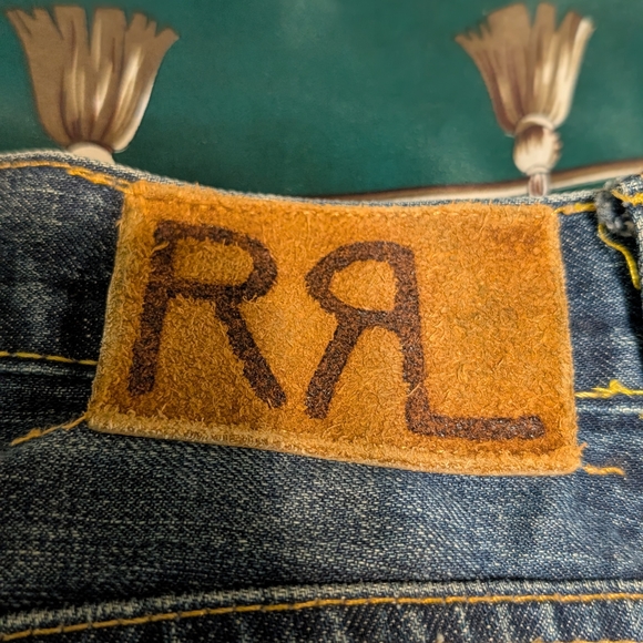 RRL by Ralph Lauren Bootcut Denim Jeans Size 38W x 36L - Picture 4 of 6
